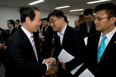 통합 군산시체육회 창립이사회