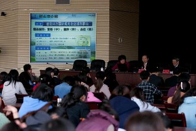 중국해양대 총장 간담회 및 특강