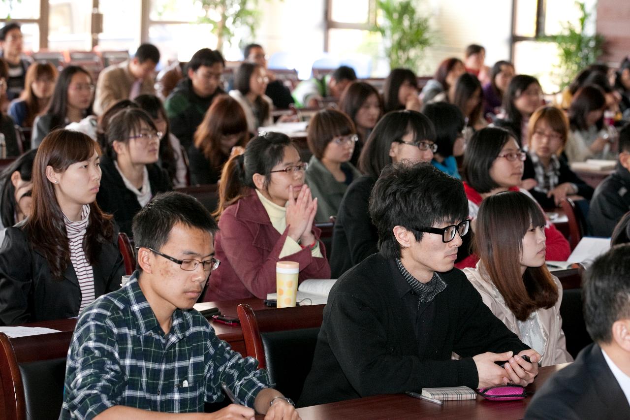 중국해양대 총장 간담회 및 특강