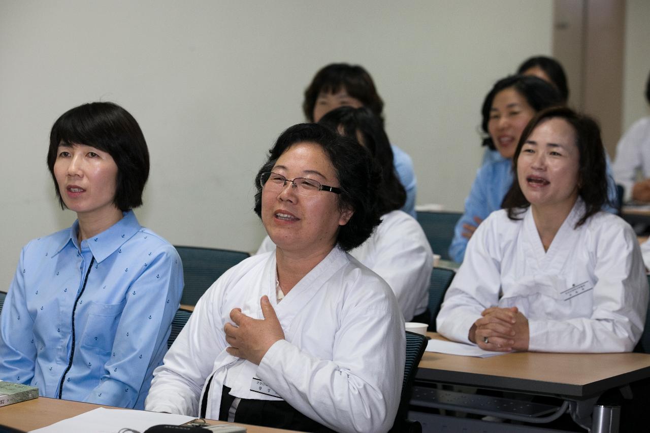 자원봉사자 교육 및 1930년대 시간여행 연극공연