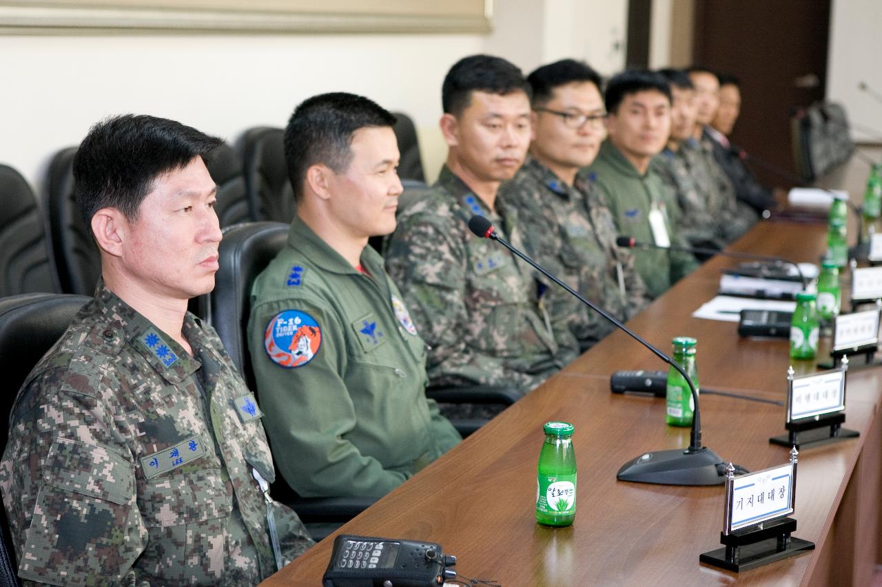 간부공무원 38전대 안보체험 행사