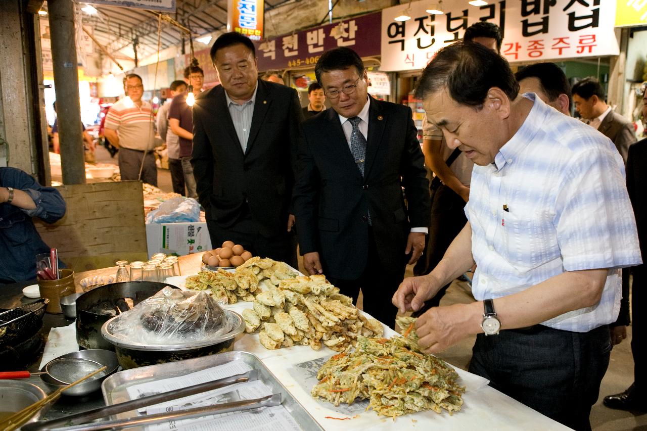 이재오 새누리당 국회의원 방문