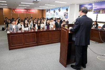 전북대 중국유학생 방문