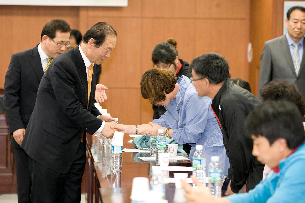 소아암 어린이돕기 바자회 수익금 전달식