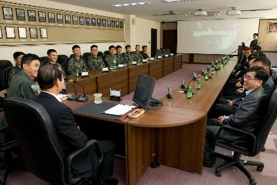 간부공무원 38전대 안보체험 행사