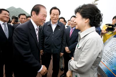 박근혜 새누리당 비대위원장 방문