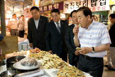 이재오 새누리당 국회의원 방문