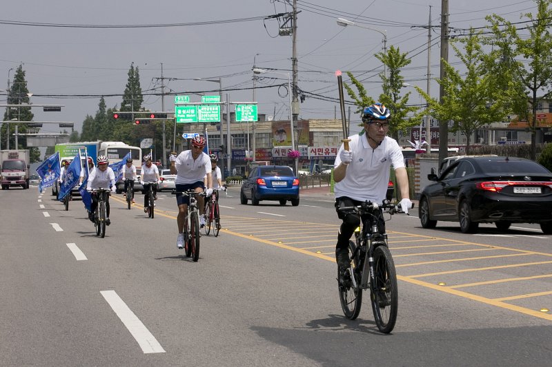 도민체전 성화채화