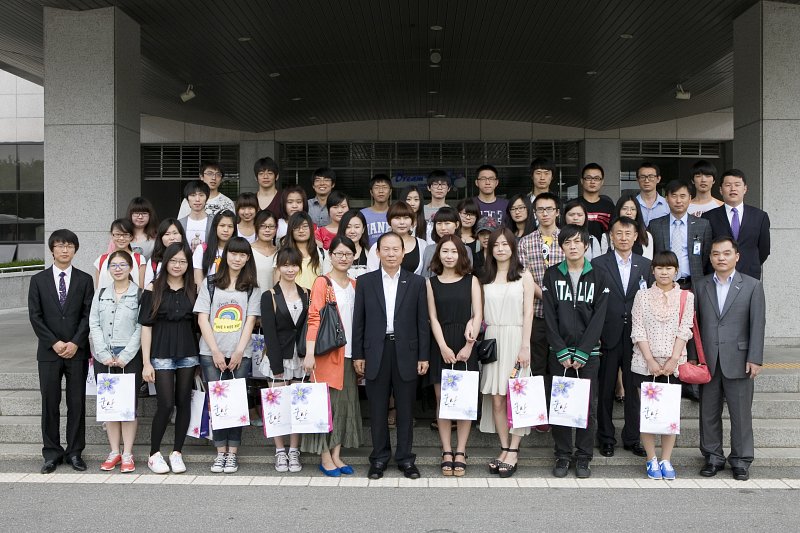 전북대 중국유학생 방문