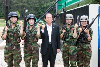 예비군 과학화 훈련장 개장