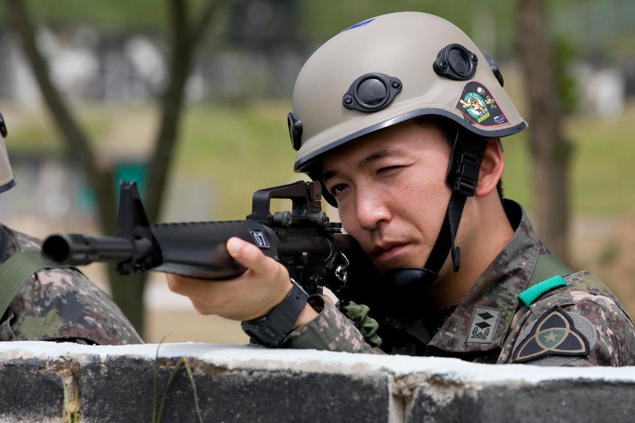 예비군 과학화 훈련장 개장