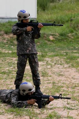 예비군 과학화 훈련장 개장