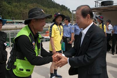 선유도 해수욕장 개장식