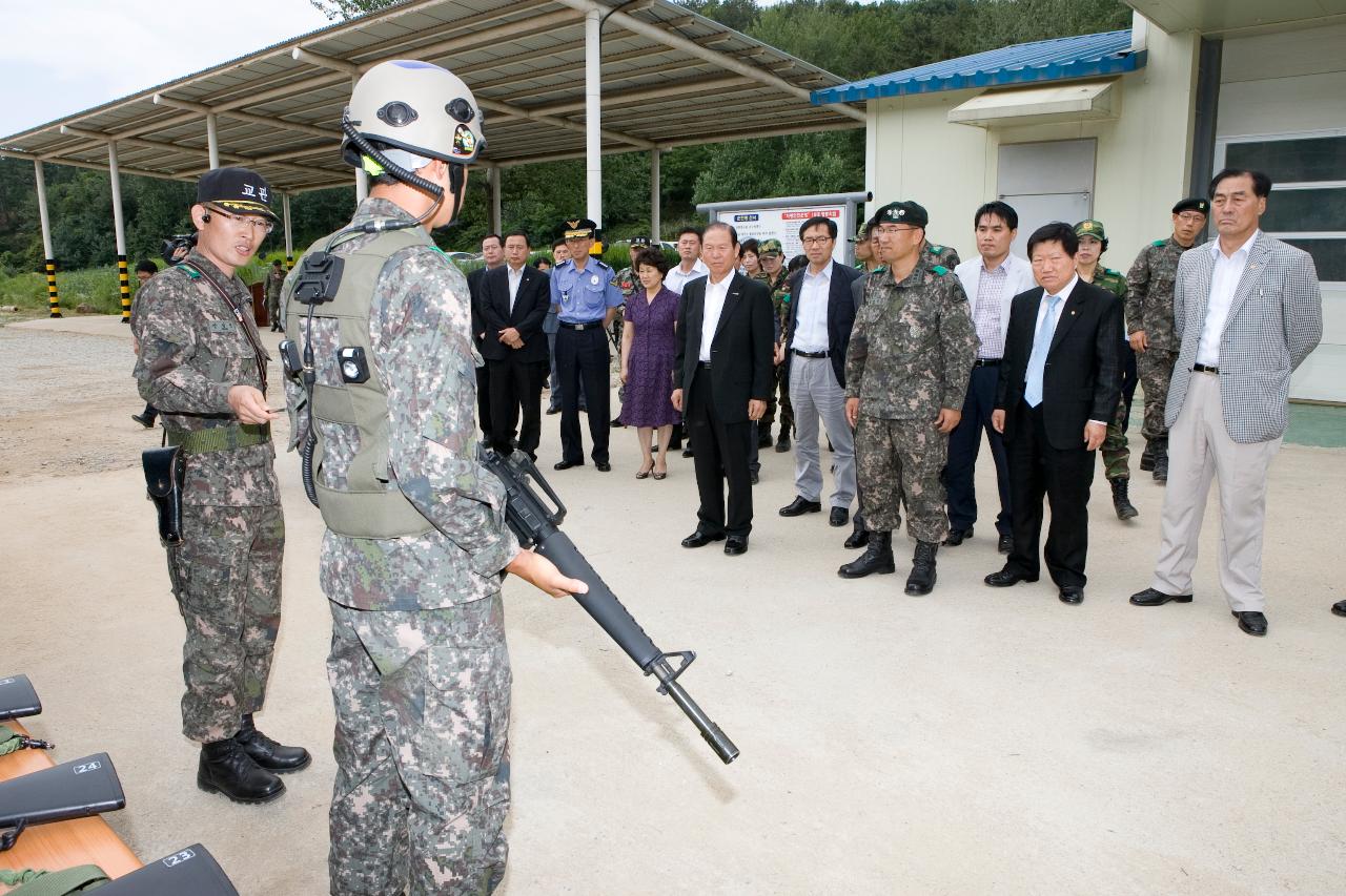 예비군 과학화 훈련장 개장