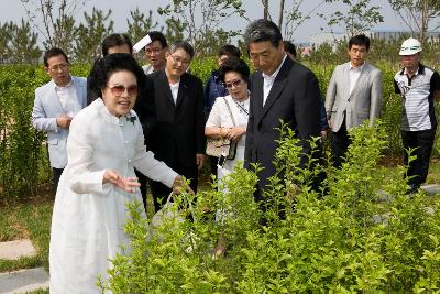 대한무궁화 중앙회 임원방문