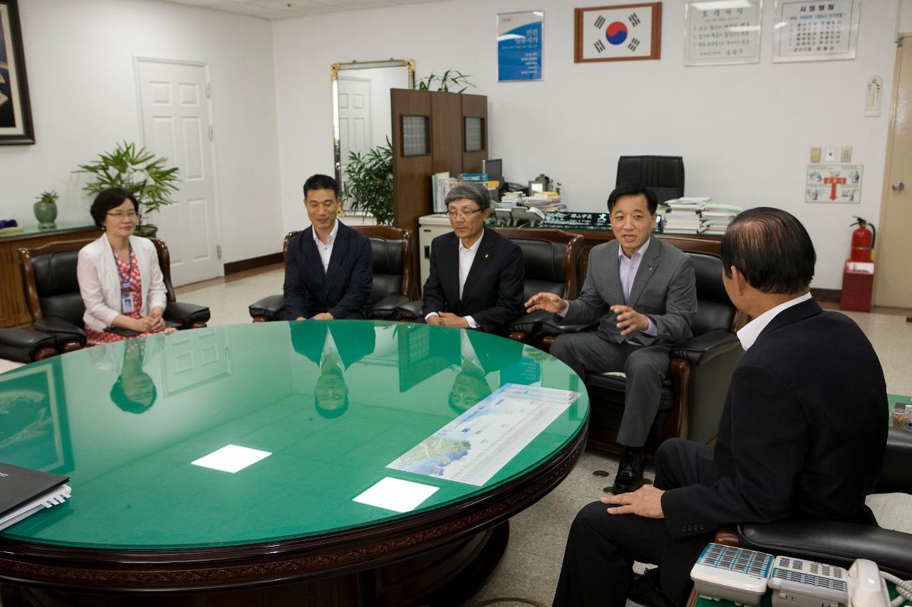 공직자전용 뱅킹서비스 제휴협약식