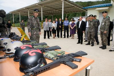 예비군 과학화 훈련장 개장