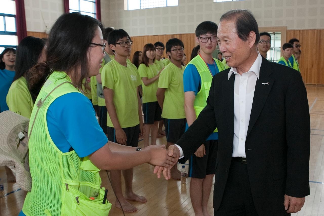 두드림 국토순례단 방문