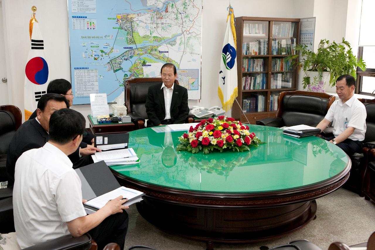 고용노동부 지청장 감사패 수여