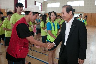 두드림 국토순례단 방문