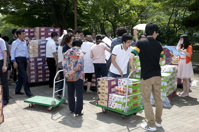 김천시 특산품 판매행사