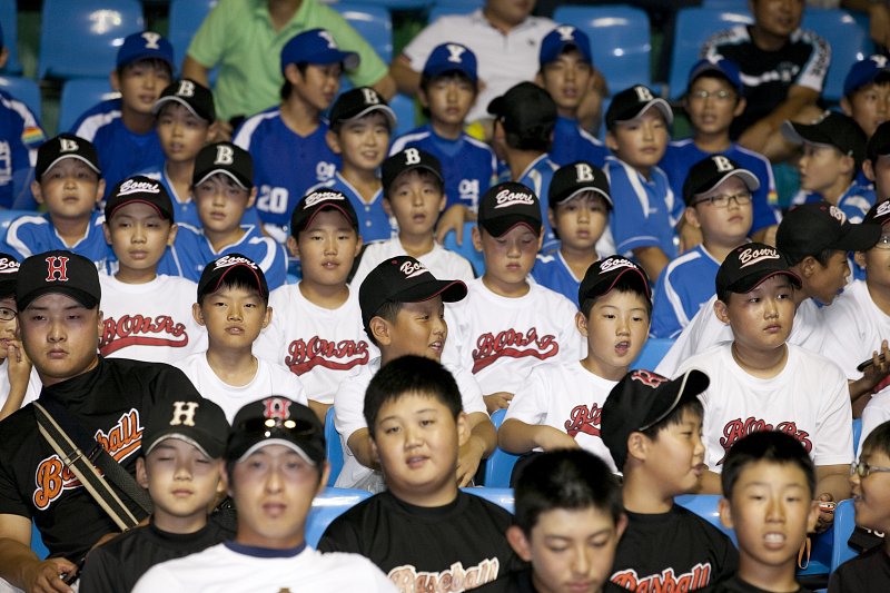 유소년 야구대회 개막식