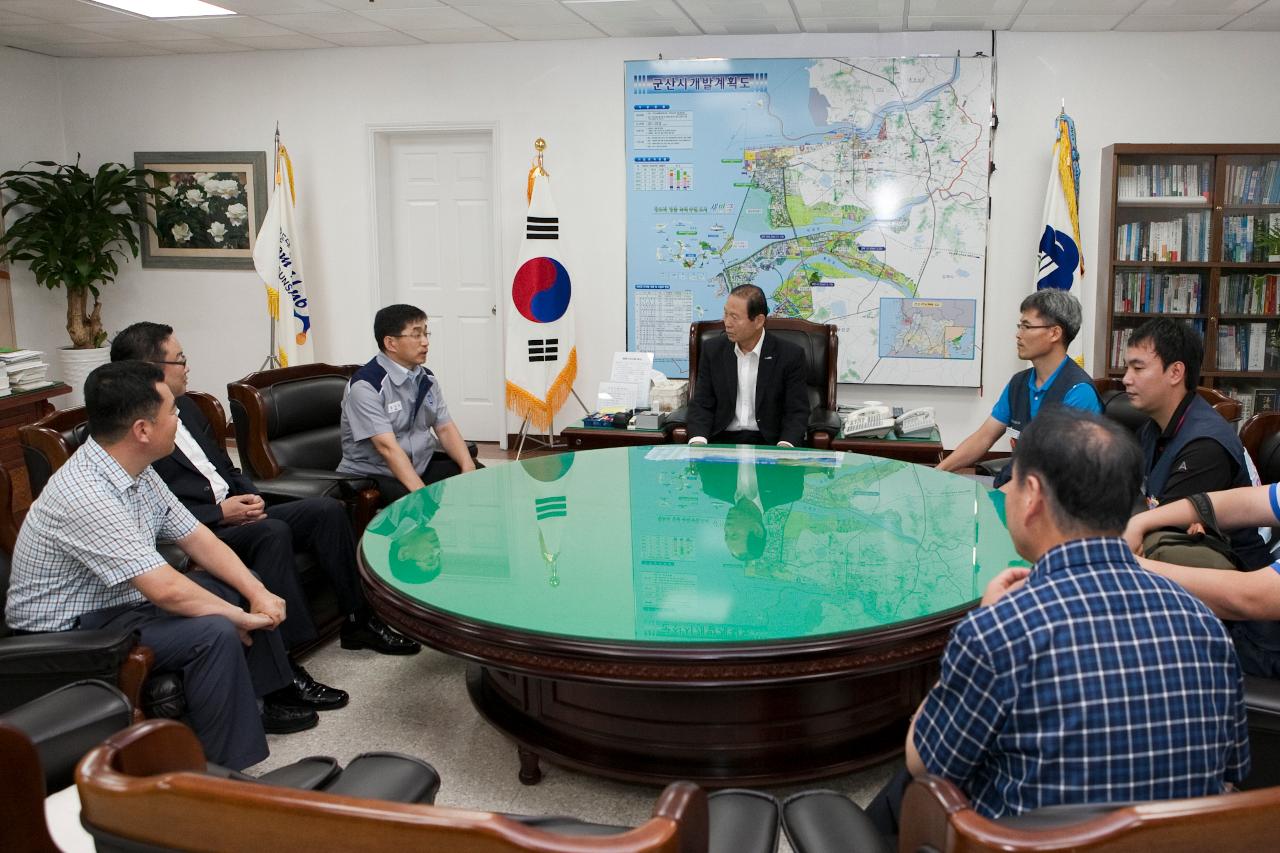 한국GM 수재민돕기 기탁