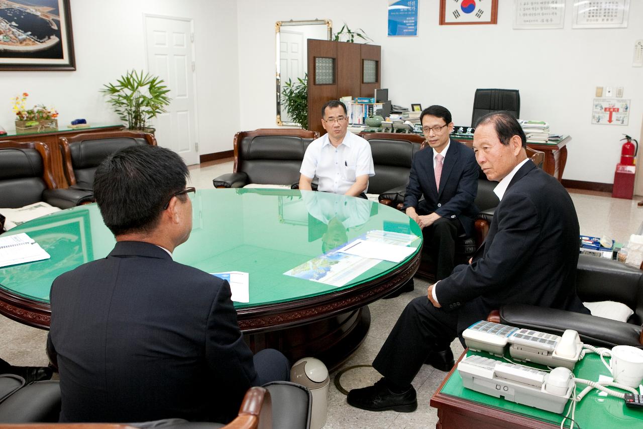 공단발전협의회 수재민돕기 기탁