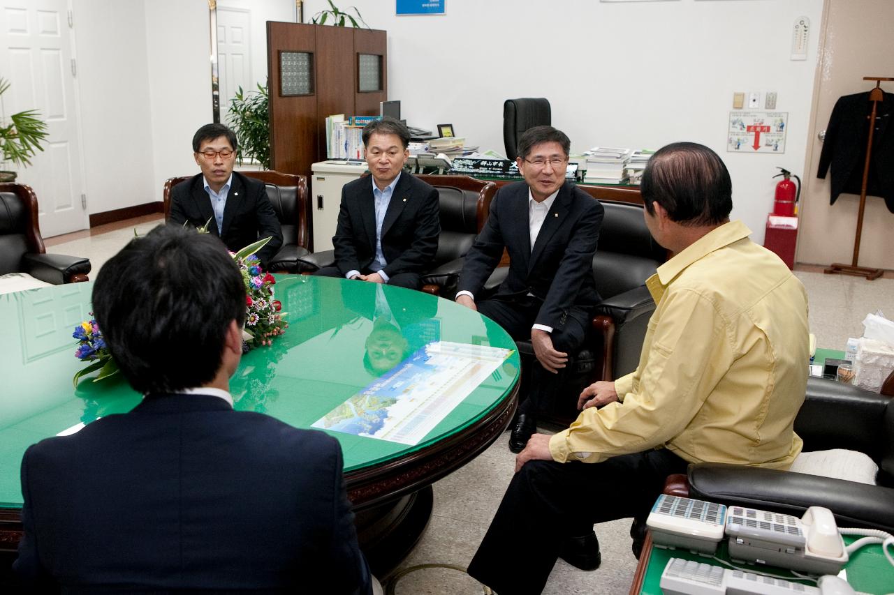 전북은행 수재민돕기 기탁