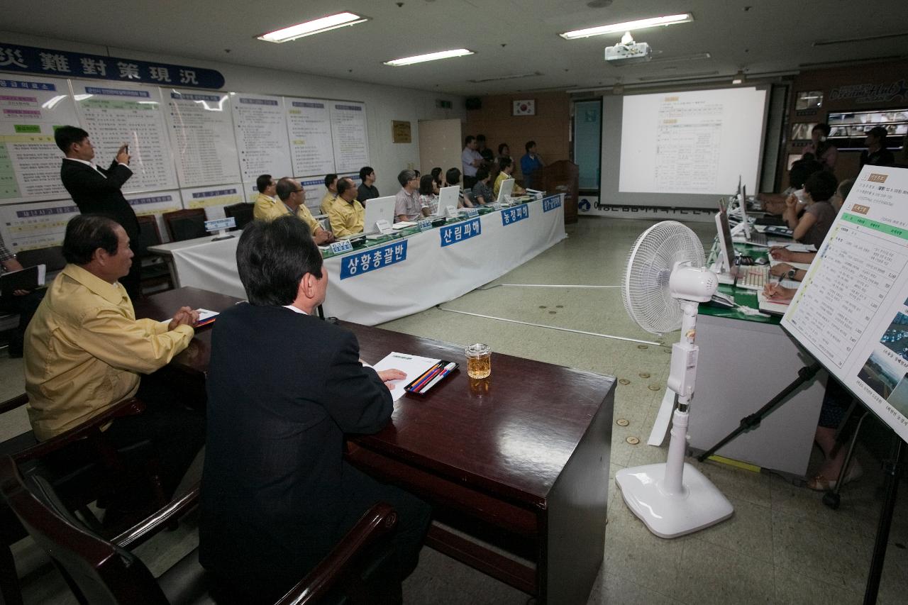 정세균 후보자 집중호우 피해지역 방문