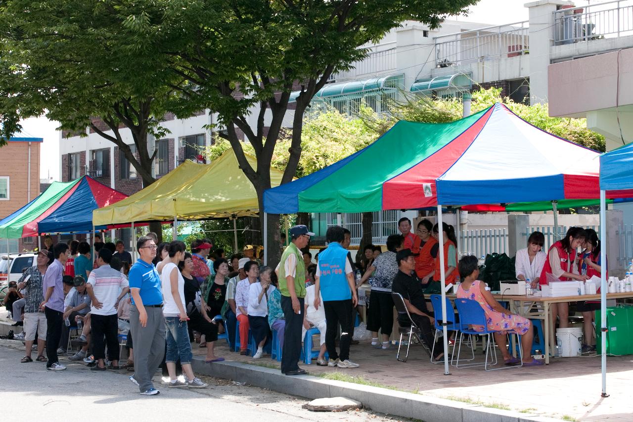 집중호우 피해주민 의료봉사