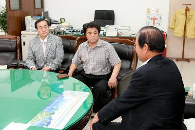 성실교회 수재민돕기 기탁