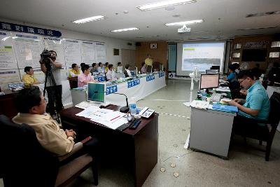 집중호우 합동조사단 실사