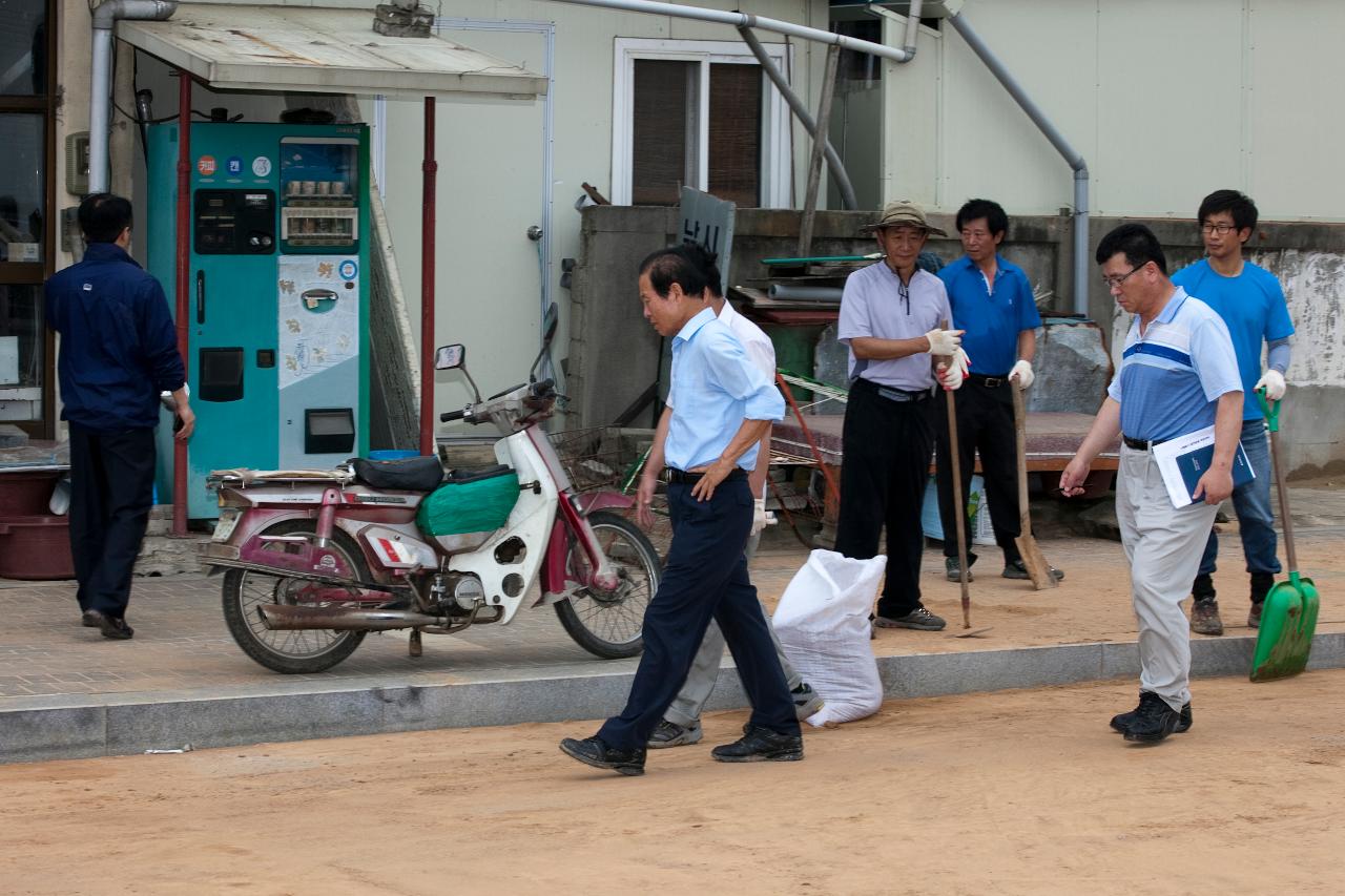 집중호우 피해복구 및 현장 점검