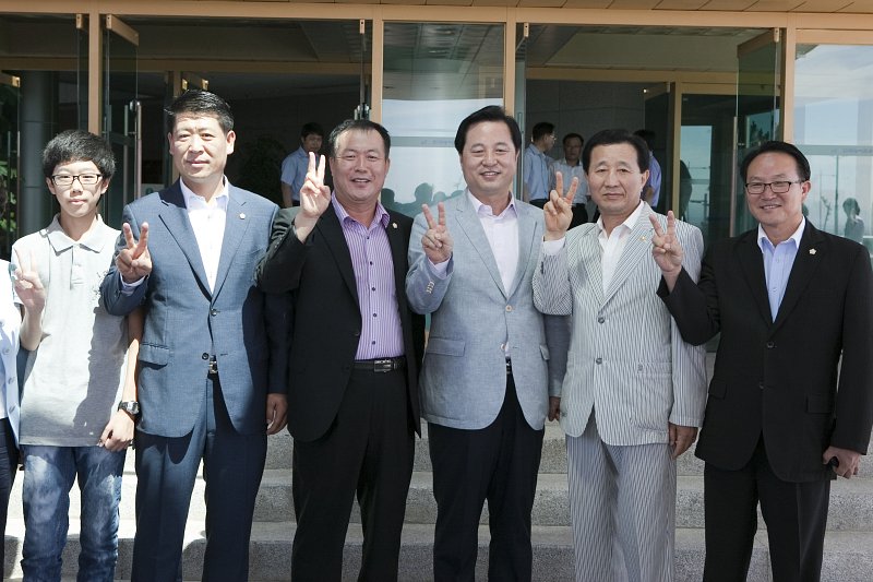 민주당 대선후보 김두관 새만금 방문