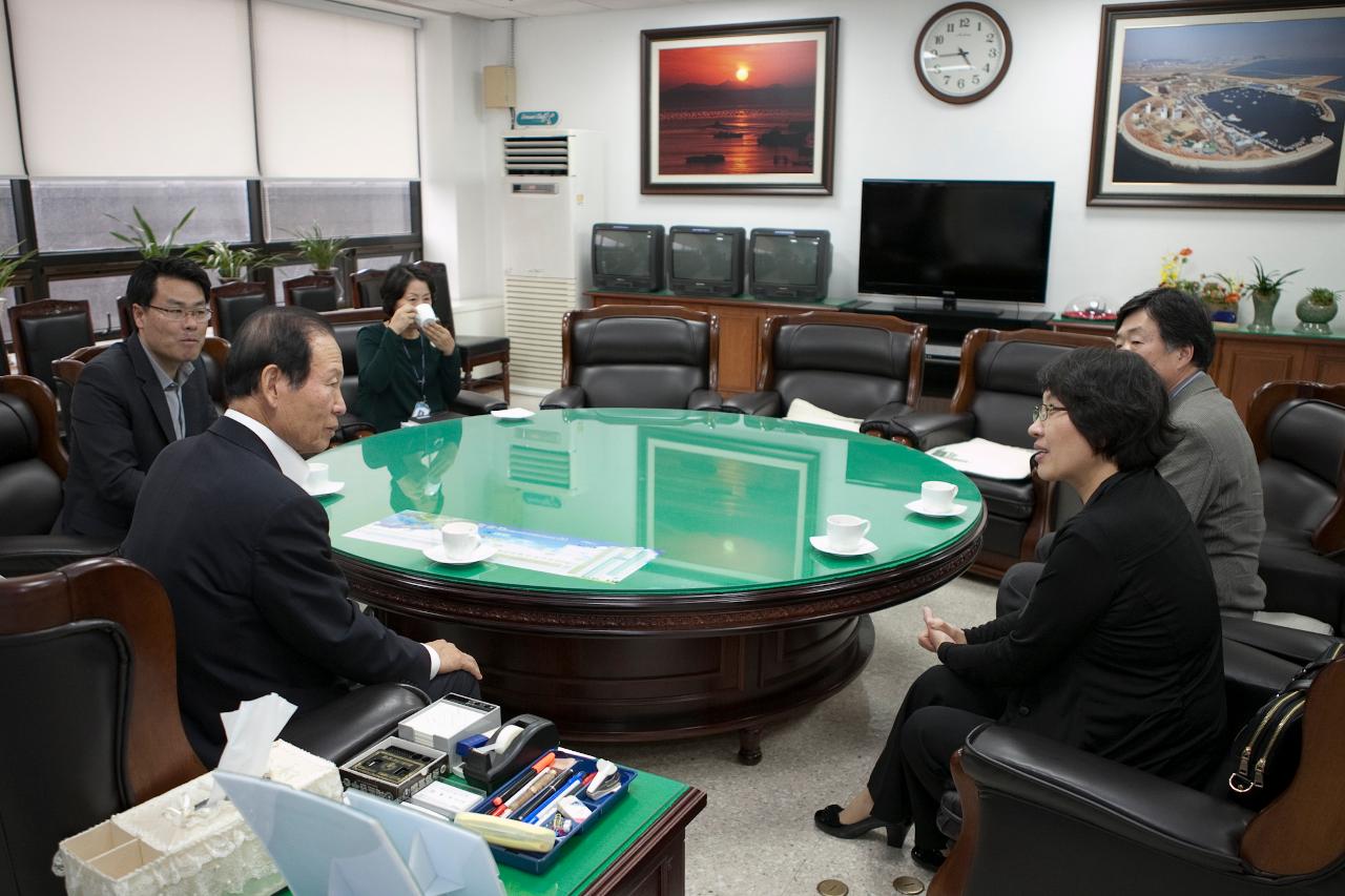 호원대학교 교수회 이웃돕기 기탁