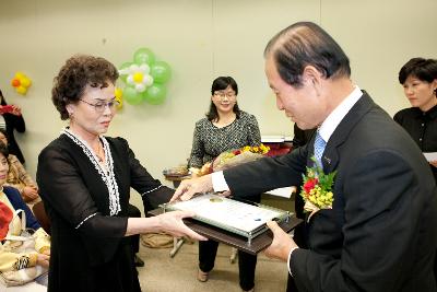 청학야학교 졸업식