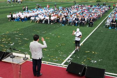 국민체육센터 축구장 준공기념 대야면민 한마당 잔치