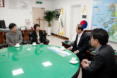 호원대학교 교수회 이웃돕기 기탁