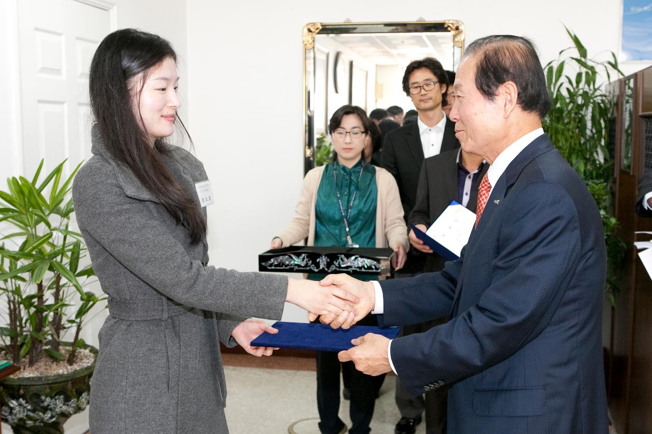 시립예술단 신규단원 위촉식