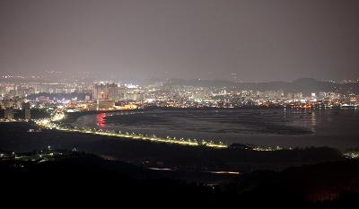 군산시 야경