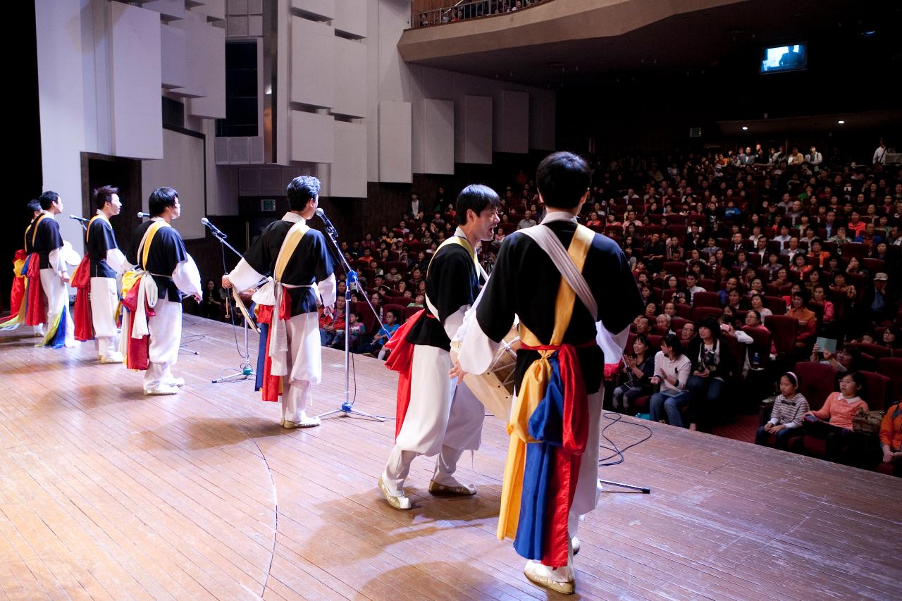 김덕수 사물놀이 공연