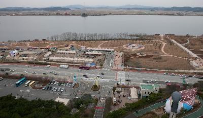 군산세계철새축제장 광경