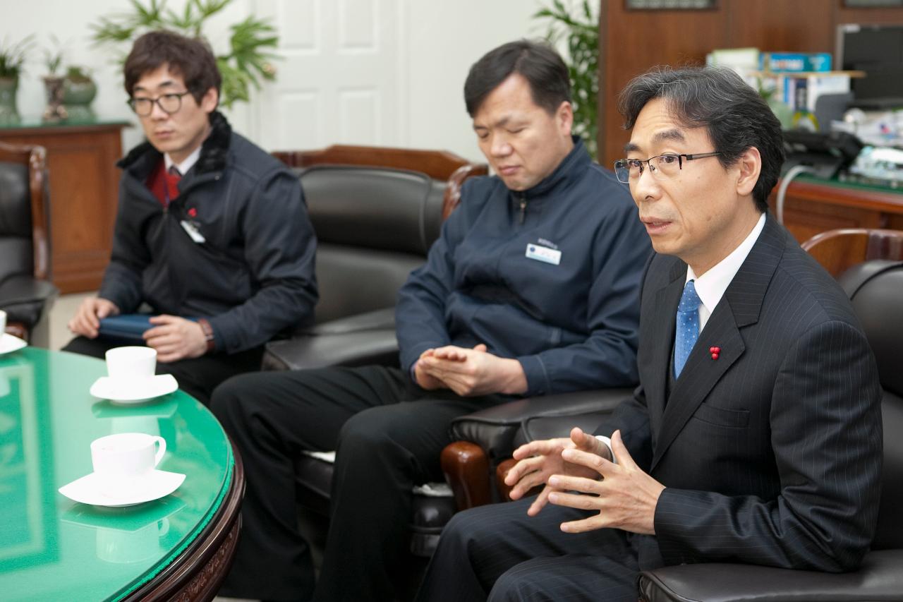 군산 시장님과의 간담회.