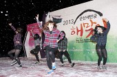 청소년 댄스팀의 댄스 시범사진(00028)