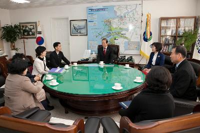 한국SGI 불교회 이웃돕기 기탁