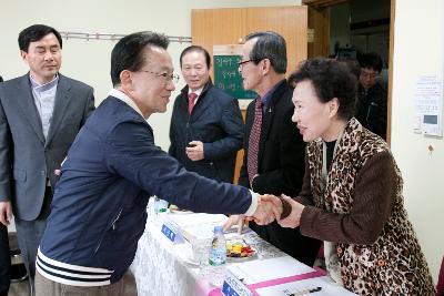 김완주 도지사 노인복지시설 방문 및 간담회