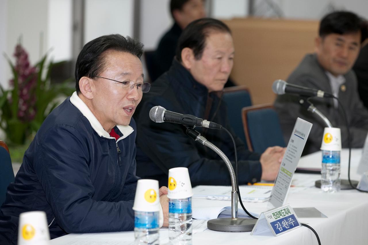 김완주 도지사 나운전통시장 방문 및 간담회