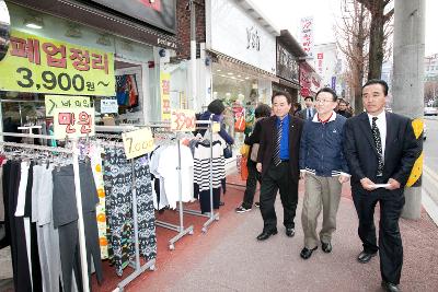 김완주 도지사 나운전통시장 방문 및 간담회