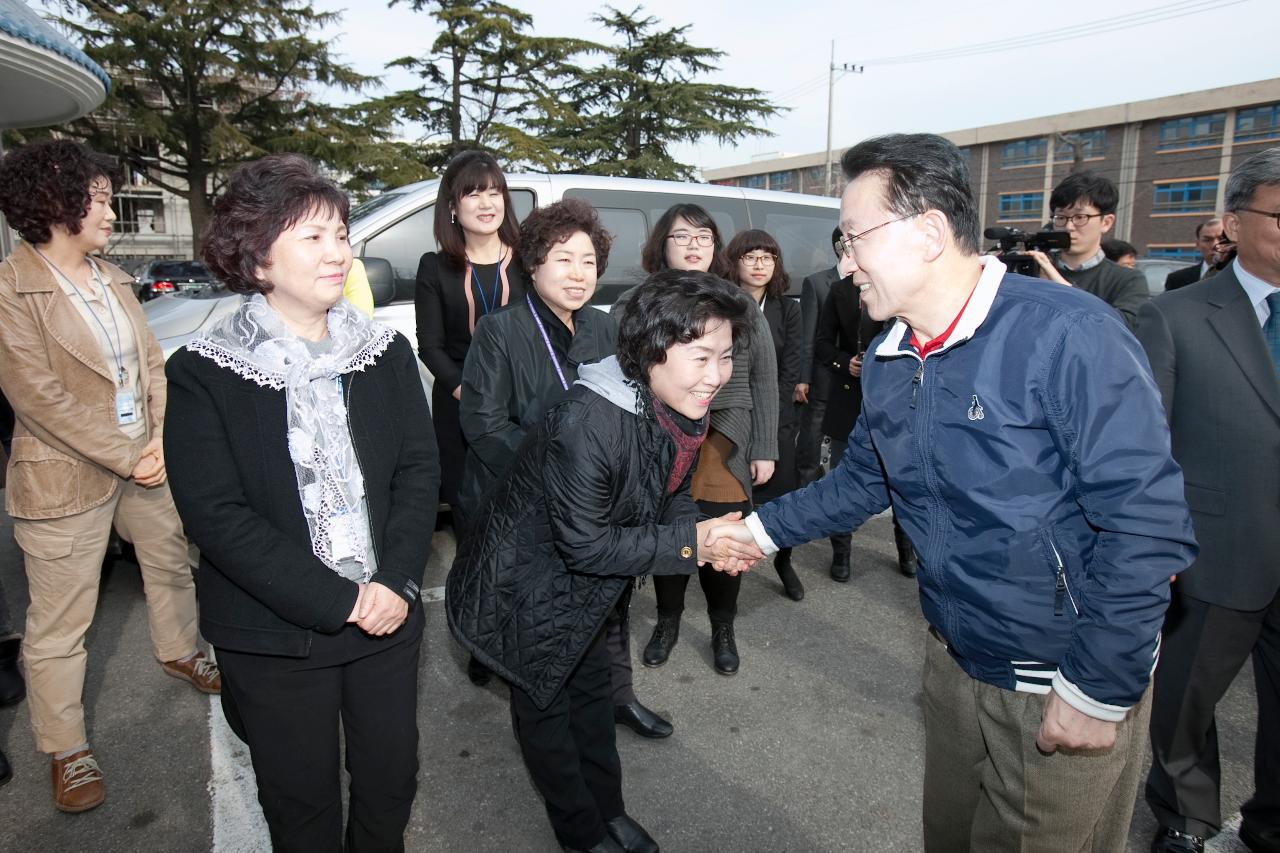 김완주 도지사 노인복지시설 방문 및 간담회